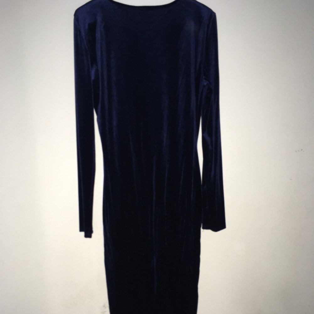Long Dress with Slit - Picture 3 of 4